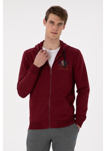 Erkek Bordo Hırka (Örme) 50293649-VR014