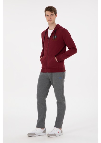 Erkek Bordo Hırka (Örme) 50293649-VR014