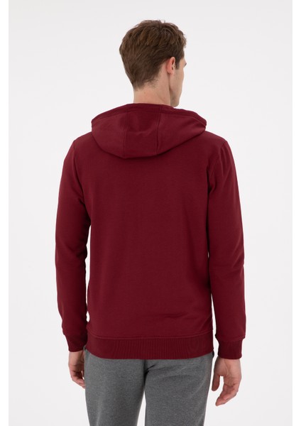 Erkek Bordo Hırka (Örme) 50293649-VR014