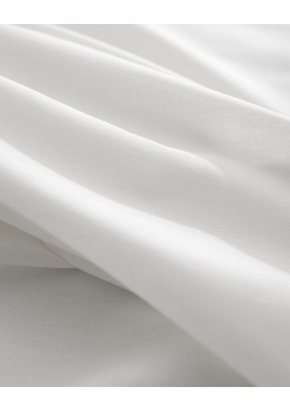 Manon King Size %100 Pamuk Ranforce Lastikli Çarşaf - Beyaz indirimleri