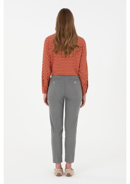 Kadın Gri Pantolon (Kanvas-Chino) 50298545-Vr024