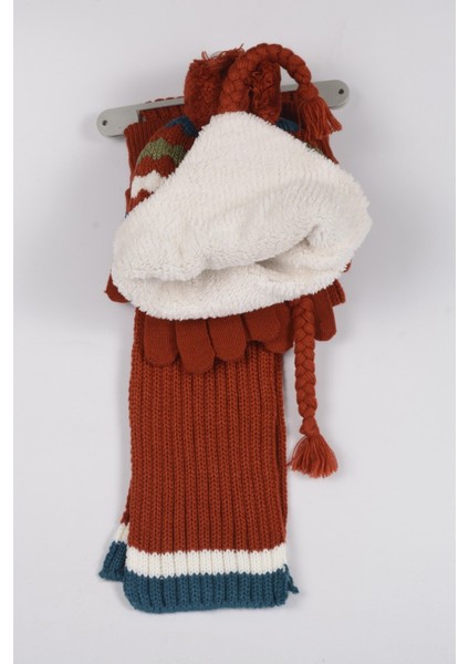 4-8 Yaş 3'lu Cocuk Atkı Bere Eldiven Set fiyatları