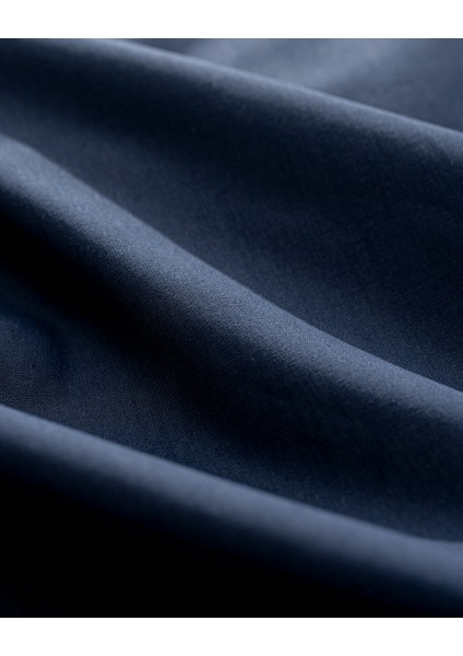 Manon Tek Kişilik %100 Pamuk Ranforce Lastikli Çarşaf - Lacivert indirimleri