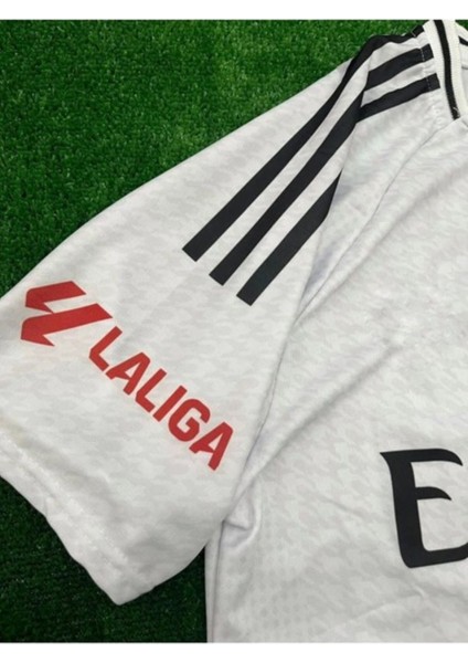 Bellingham 5 Numara Real. Madrid. Yetişkin Forması Beyaz