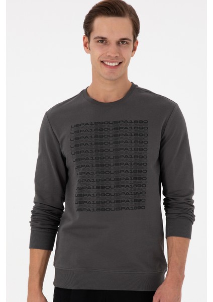 U.S. Polo Assn. Erkek Antrasit Sweatshirt 50293461-VR006