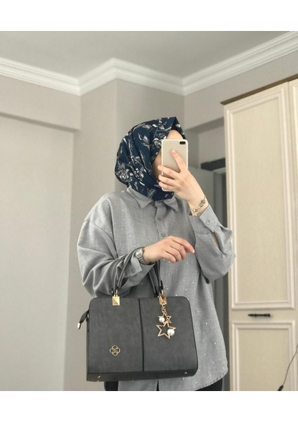 Beş Bölmeli Omuz ve Kol Çantası Ayarlanabilir Uzun Askılı Viyana Deri indirimleri