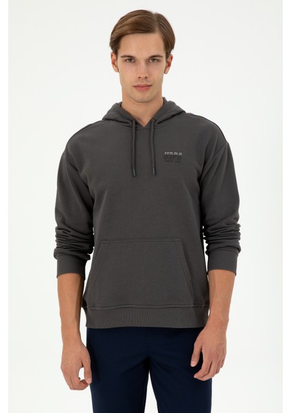 Erkek Antrasit Sweatshirt 50293442-VR006