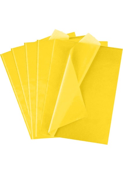 Pelur Kağıt Sarı 50X70 cm - 1 Kg.
