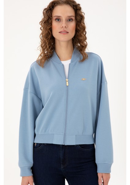 Kadın Açık Mavi Sweatshirt 50299000-VR003 modelleri