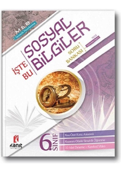 Kanıt 6. Sınıf Soru Bankası Seti Toplam 4 Kitap (Hediyeli)