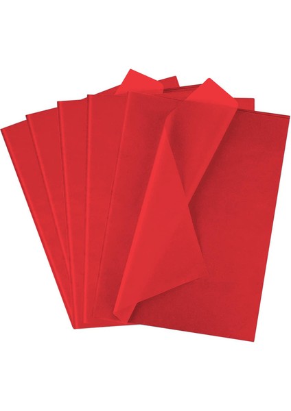 Pelur Kağıt Kırmızı 50X70 cm - 1 Kg.