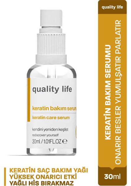 Yoğun Keratin Bakımı Serumu ( Keratin Saç Bakımı - Keratin Bakım - Keratin Yağı )