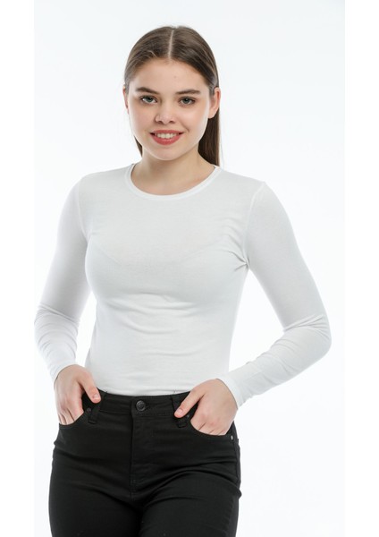 Uzun Kol Bisiklet Yaka