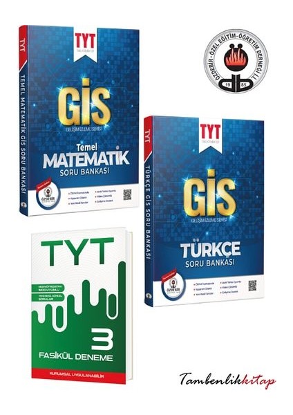 TYT Türkçe - Matematik Soru Bankası - 3 TYT Deneme