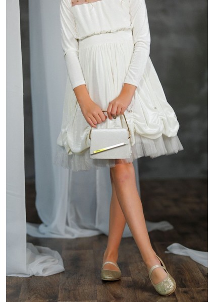 Kız Çocuk Elbise + Toka+ Çanta indirimleri