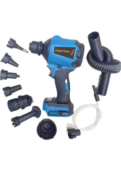 Hava Üfleme E mme Lastik Şişirme Makinesi 798VF 25 Ah Çift Kompresörlü 7 Pcs