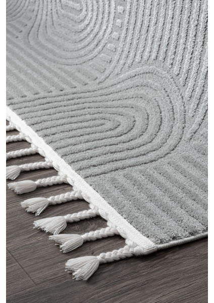 Koza Hayad Monaco Gri Halı Salon Oturma Odası Yatak Odası Koridor Makine Halısı 33471D modelleri