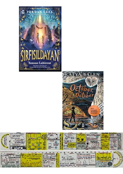 Sırfısıldayan Sonsuz Labirent - October October 2 Kitap – Matematik Öğreten Cetvel