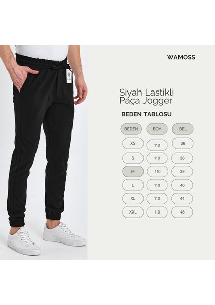 2025 Vintage Lastikli Paça Jogger