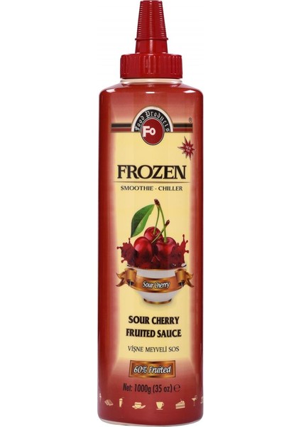 Vişne Meyveli Sos Frozen 1 kg