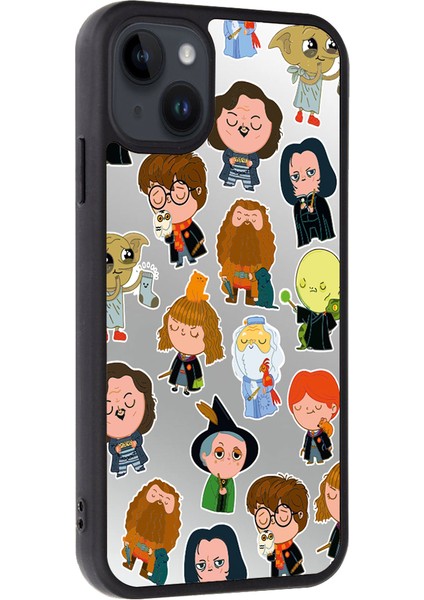 Iphone 16 Pro Aynalı Harry Potter Baskılı Telefon Kılıfı