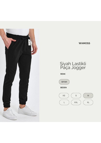 2025 Vintage Lastikli Paça Jogger