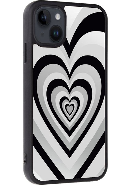 Iphone 14 Pro Aynalı Kalp Baskılı Telefon Kılıfı fiyatları