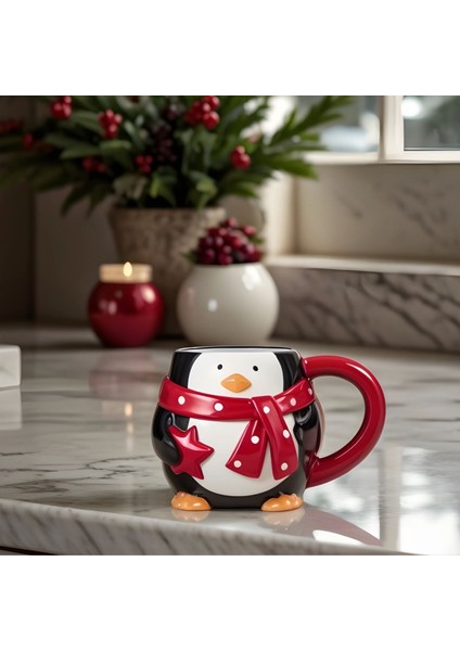 New Year Yılbaşı Penguen Kupa 300 ml