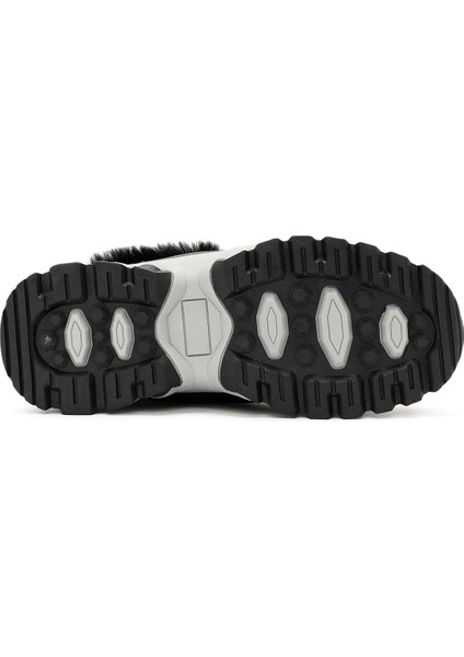Dry Kadın Siyah Bağcıklı Kalın Tabanlı Waterproof Outdoor Bot 24WFD491514