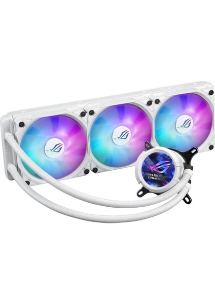 Rog Strix Lc Iıı Argb LCD White All-In-One 360MM Intel-Amd Uyumlu Sıvı Soğutucu