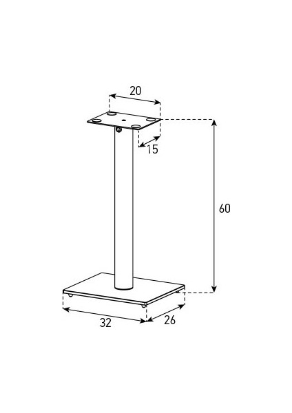 Sp 100 Hoparlör Standı Ayağı