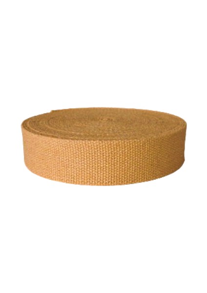 Dar Dokuma Sarı 4 cm x 10 mt Pamuklu Kolon Kayış