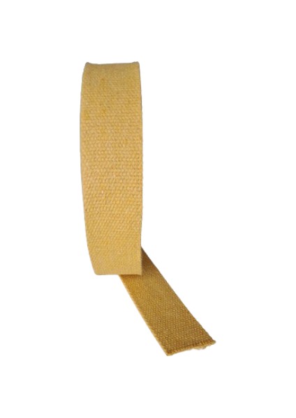 Dar Dokuma Sarı 4 cm x 10 mt Pamuklu Kolon Kayış