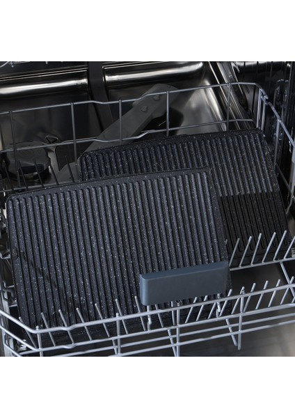 Gastro Grill Pro 2400W Izgara ve Tost Makinesi Antrasit