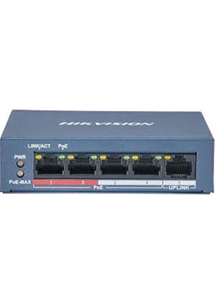 NS-0105P-35(B) 5 Port 10-100 Poe Switch