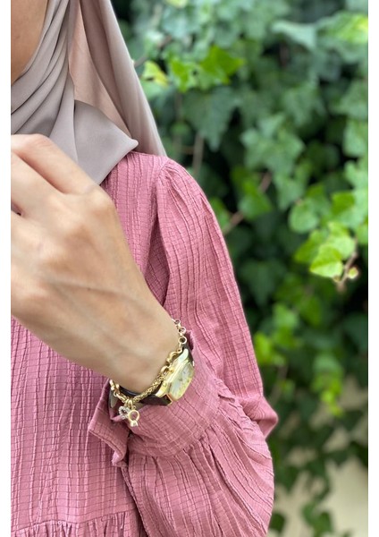 Mihrişah Elbise-Gül kurusu