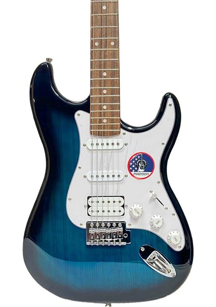 Meg-2bls Blue Burst Elektro Gitar