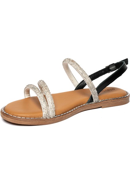 3Y2YS57787-57787 Zn Chıc Casual Sandalet (S)