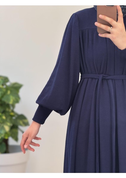 Ece Triko Elbise - Lacivert fiyatları