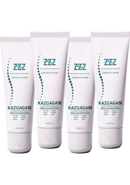 Kaz Gagası Özel Karışımlı Krem 100 ml x 4 adet