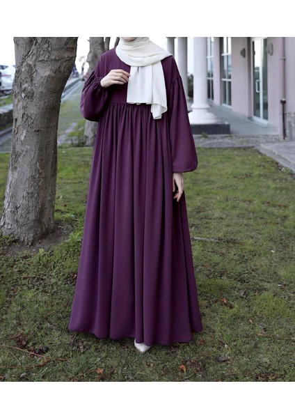 Mavera Elbise- Mürdüm