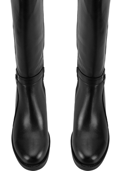 Rianna Siyah Kadın Deri Çizme indirimleri