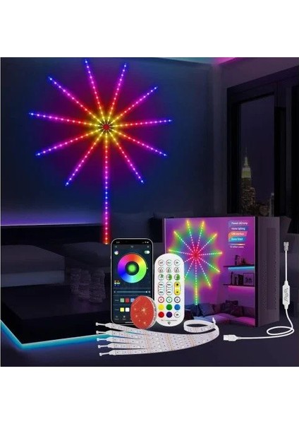 Rgb LED Duvar Lambası