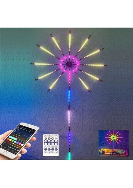 Rgb LED Duvar Lambası