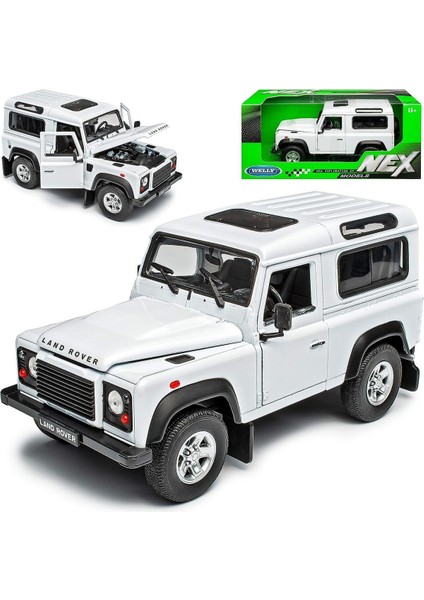 Land Rover Defender 1990 Model Araba 1:24 Ölçek Koleksiyon