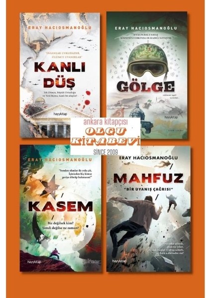 Mahfuz - Kasem - Kanlı Düş - Gölge 4 Kitap - Eray Hacıosmanoğlu