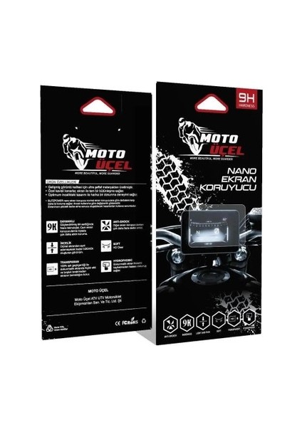 Yamaha mt 07 Nano Kırılmaz Ekran Koruyucu (Eski Ekran)