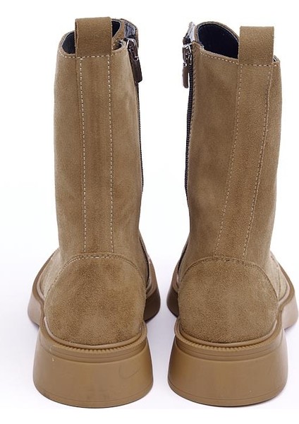 Hakiki Deri Fermuarlı Kadın Uzun Bot fırsatları