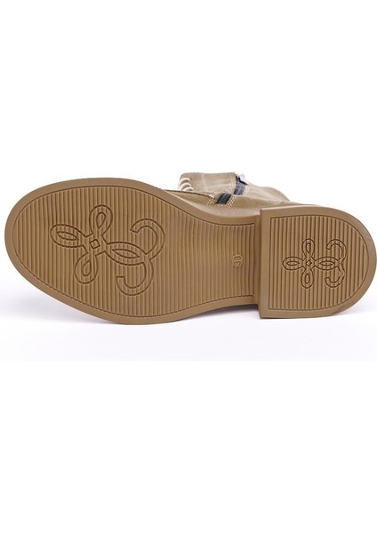 Hakiki Deri Fermuarlı Kadın Uzun Bot indirimleri