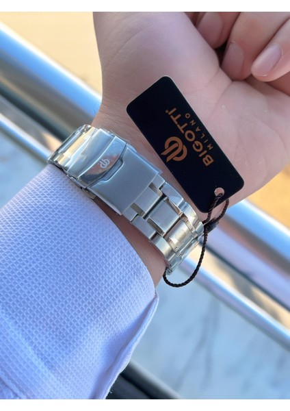 Otomatik ve Kurmalı Kasa ve Kordon Çelik 5 Atm Su Geçirmez Erkek Kol Saati EBG.10642.X3 indirimleri